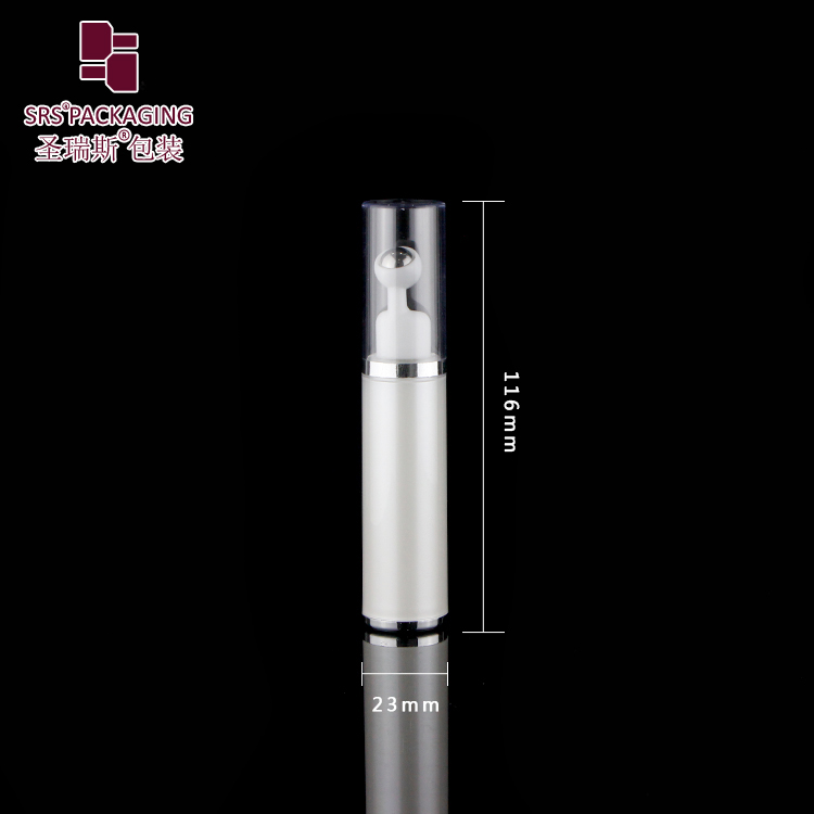 High Quality Eye Cream Applicator 4ml 6ml 15ml Airless Pressed Roll On Bottle For Cosmetic Packaging