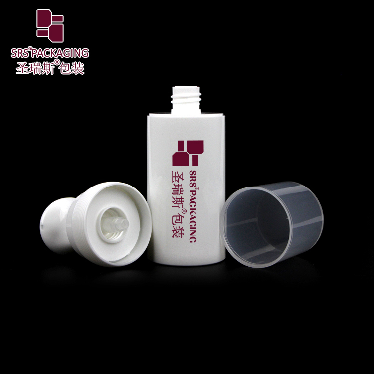 Refillable Cosmetic Airless Beauty Cream Packaging Bottle for Sunscreen Serum 80ml 100ml
