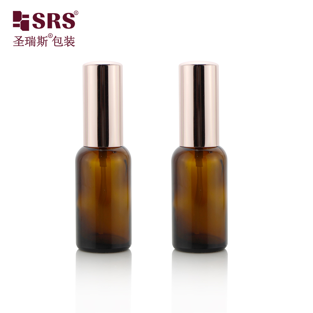 GSB5 30ml Empty Cosmetic Packaging 1 oz Fine Mist Glass Spray Bottle Perfume Atomizer