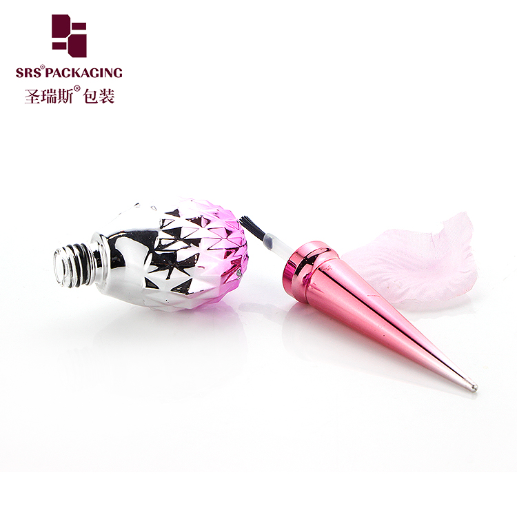NG-025 SRS Packaging Good Quality FAST Lead Time 13ML Empty Glass Nail Polish Bottles