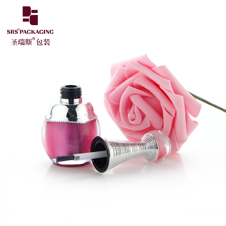 NP007 Empty cosmetic container luxury nail bottle for uv gel 8ml 10ml 12ml luxury container