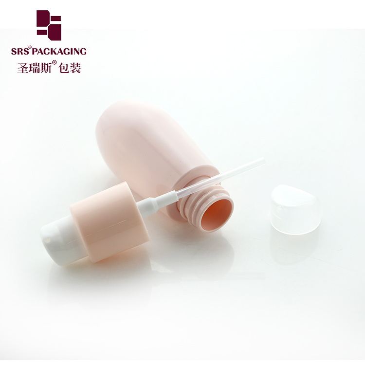 Custom Eco Friendly 30ml Cosmetic Conditioner Shampoo Lotion PET Plastic Bottle for Travel