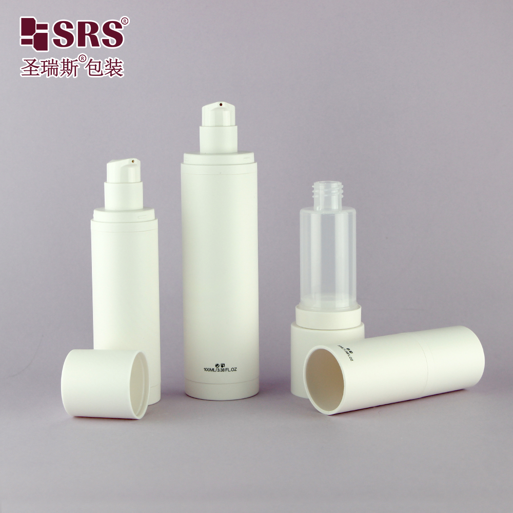 Replaceable 30ml 50ml 100ml PP PCR Recyclable Empty Airless pump Bottle
