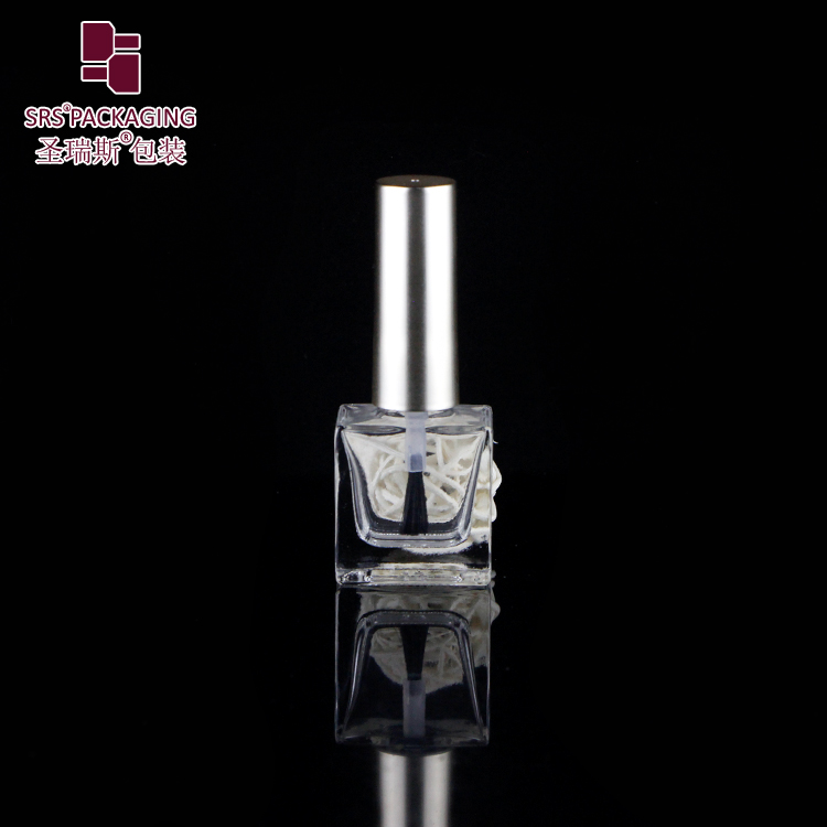 Gold Cap Polish Bottle Clear Glass Nail Polish Gel Packaging 8ml Bottle in Glass Wholesale Price