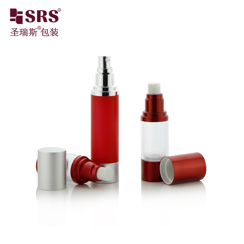 AS Airless Bottle Customized Hot Selling High Quality Airless Bottle Professional Factory Cosmetic Packaging