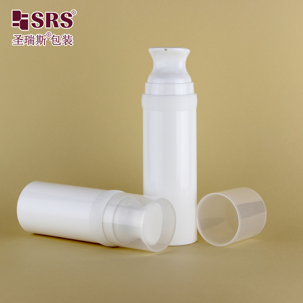 New Design Eco-friendly Plastic PP Cosmetic 80ml 100ml Airless Pump Bottle For Skin Care Cosmetics