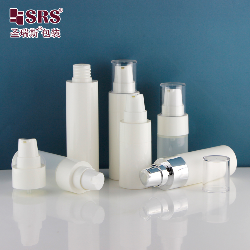 Customized PP Plastic Empty 15ml 30ml 50ml Airless Cream Bottle For Lotion Cosmetics