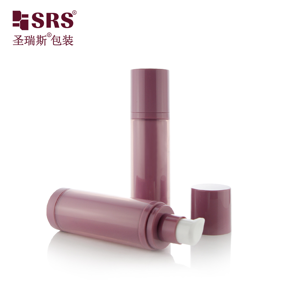 New Design 30ML 50ML 100ML PP Plastic Cosmetic Replaceable Refillable Airless Pump Bottle