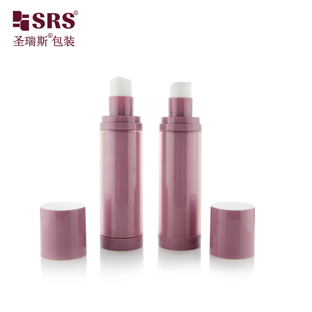 New Design 30ML 50ML 100ML PP Plastic Cosmetic Replaceable Refillable Airless Pump Bottle