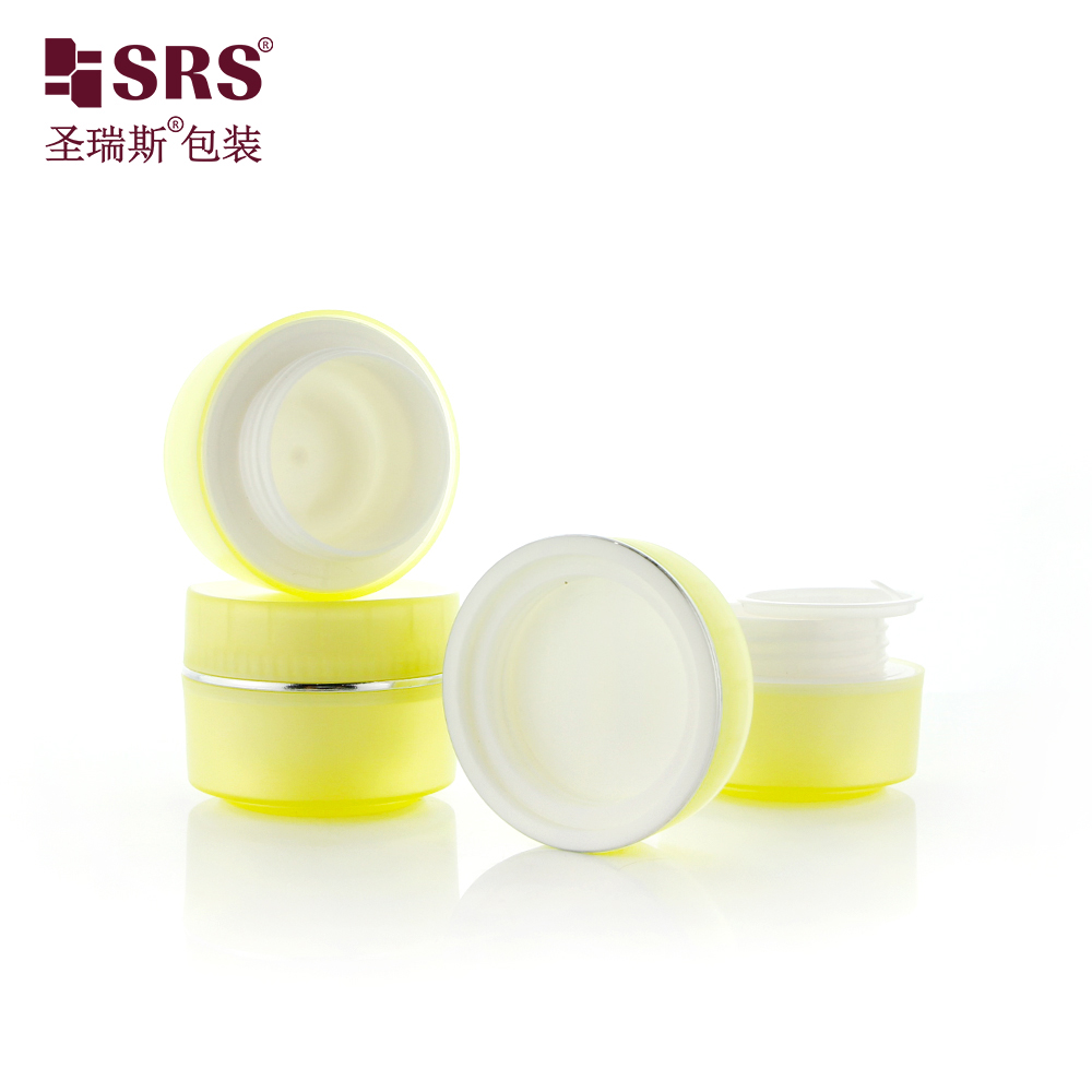 Factory Direct Sale Custom Color 15g 30g 50g Cosmetic Cream Jars For Body Butter Jars
