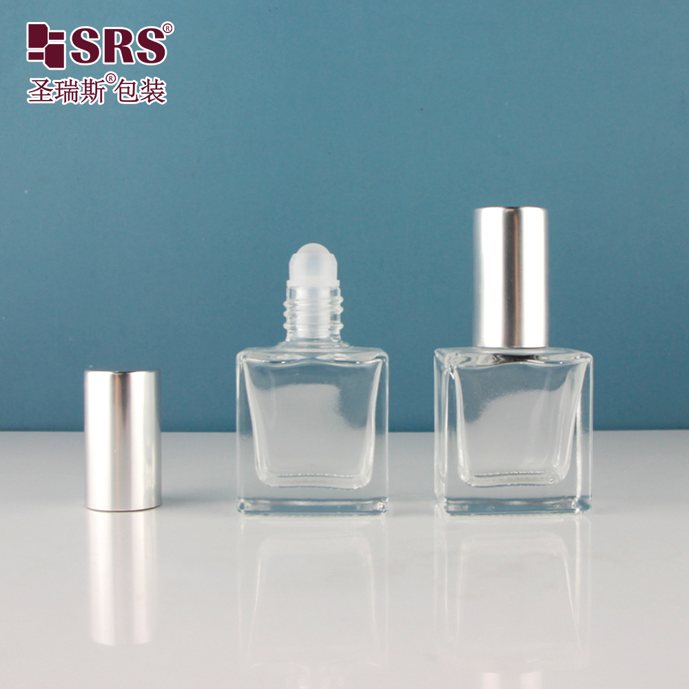 4ml Essential Oil Glass Square Roller Bottle Perfume Fancy Roll On Bottles Roll On Perfume Oil