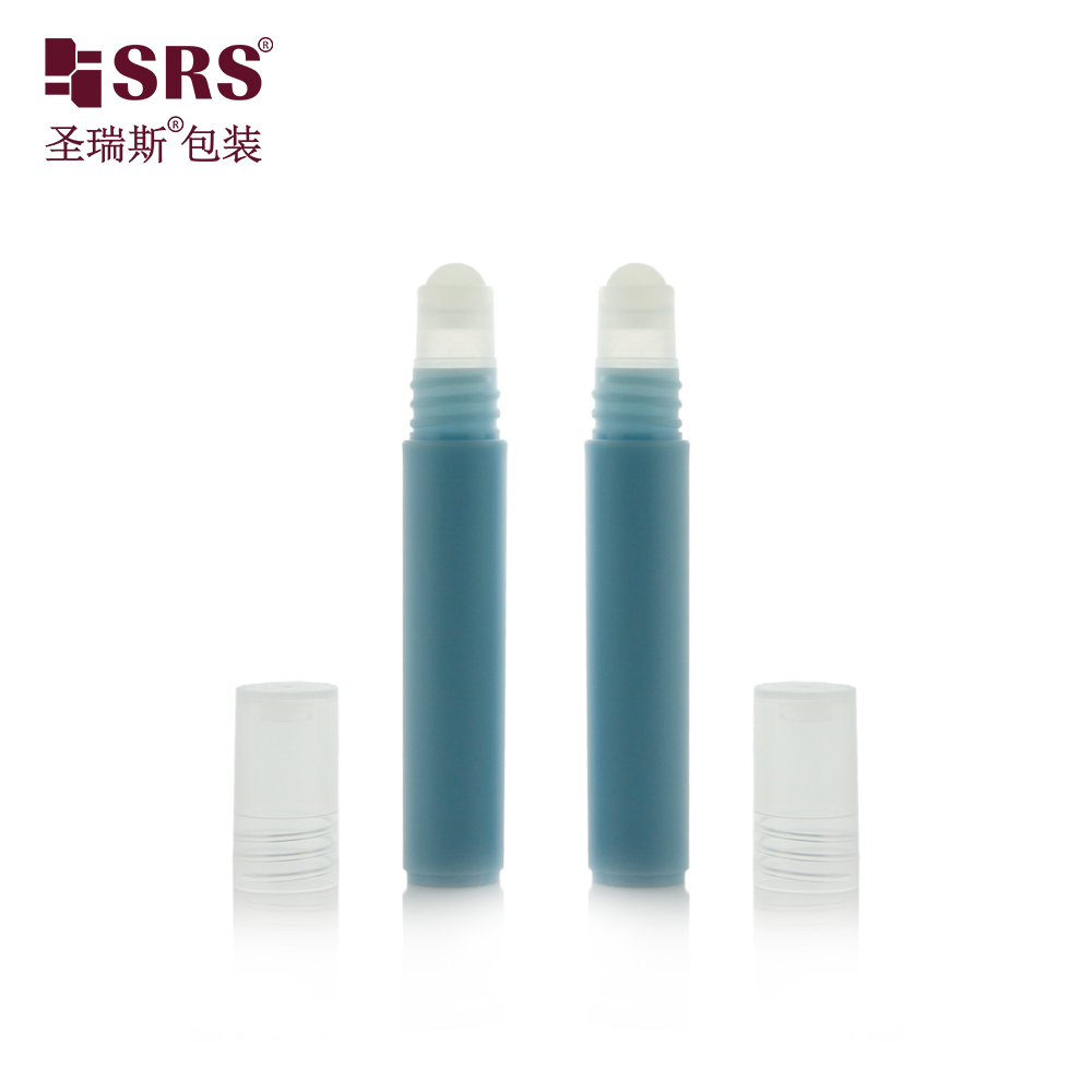 Small Travel Size Empty Cosmetic Lip Gloss Skincare Serum Roll On Packaging Roller Bottle