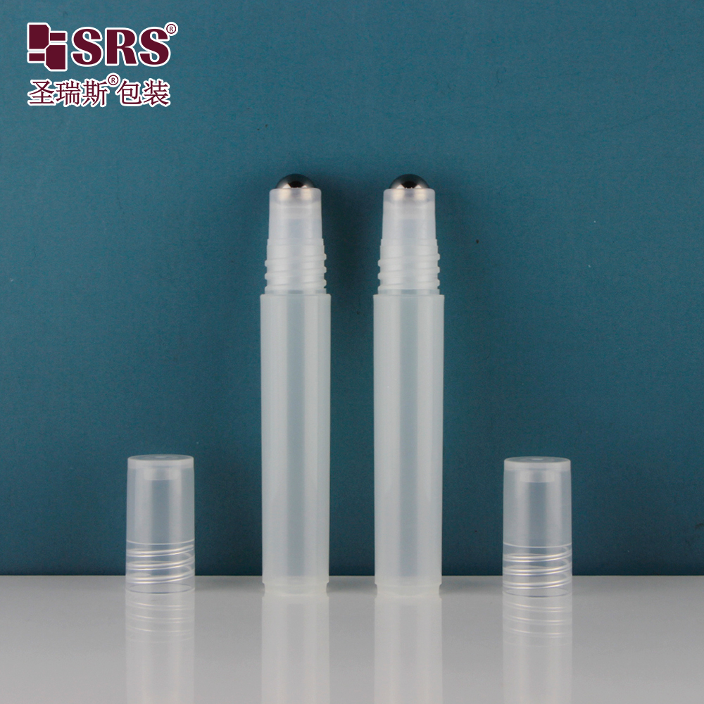 7ML 8ML Roller Bottle With Massage Ball Applicator Colored Bottle Cosmetic Packaging OEM ODM