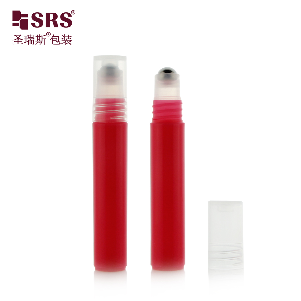 7ML 8ML Roller Bottle With Massage Ball Applicator Colored Bottle Cosmetic Packaging OEM ODM
