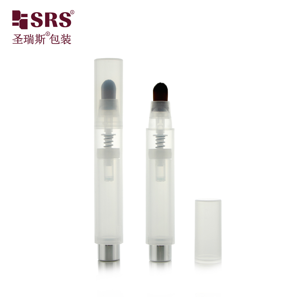 Custom 5ml Cosmetic Pen Bottle Brush Tip Concealer Foundation Makeup Plastic Packaging