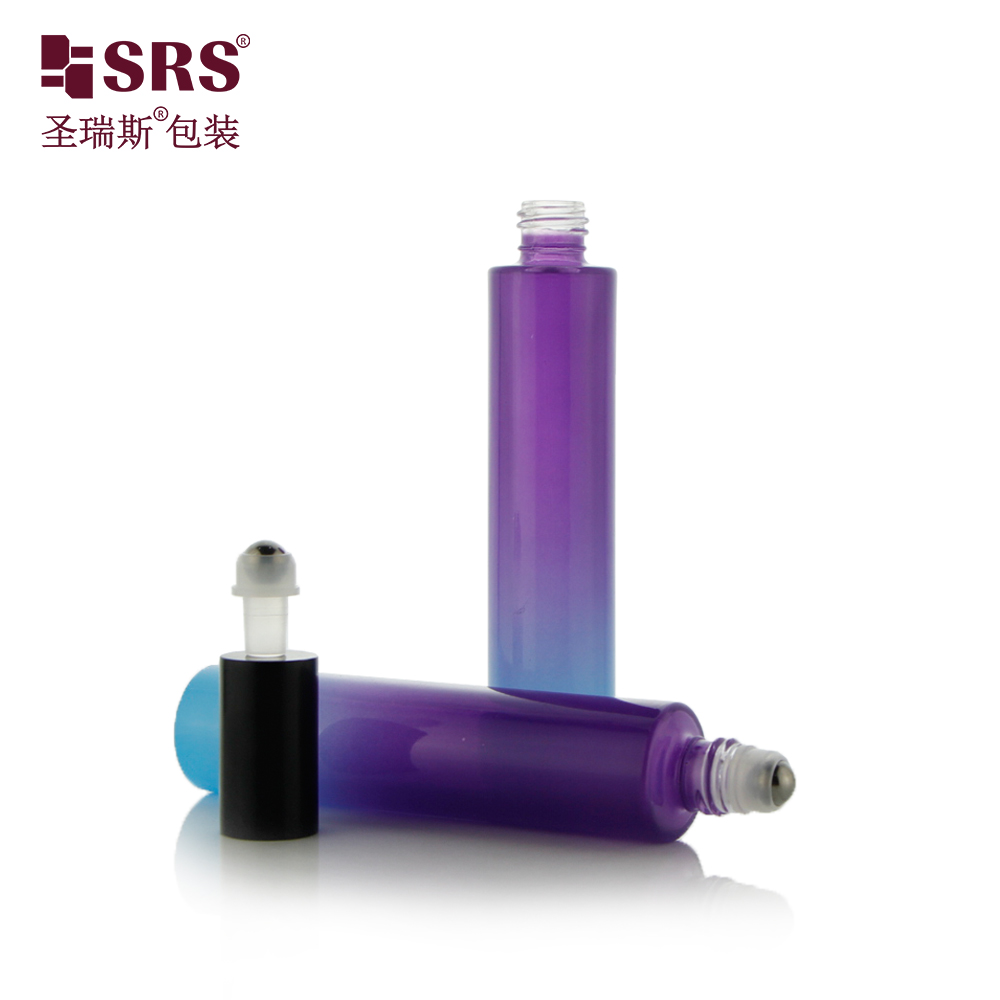 Round Thick Bottom Wholesale Customization Glass Roller Bottle Perfume Oil Bottles Roll On