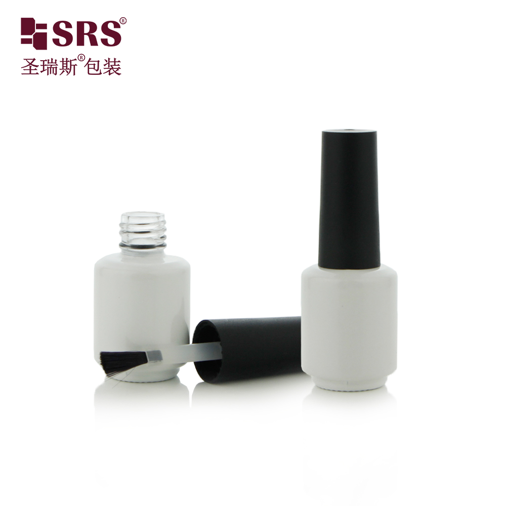 Hot sale glass set makeup empty packaging 8ml bottles for nail polish