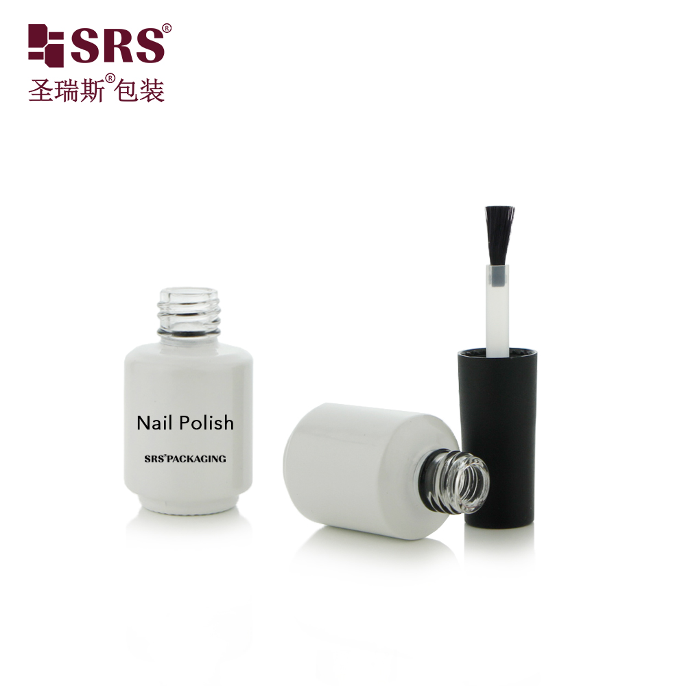 Hot sale glass set makeup empty packaging 8ml bottles for nail polish