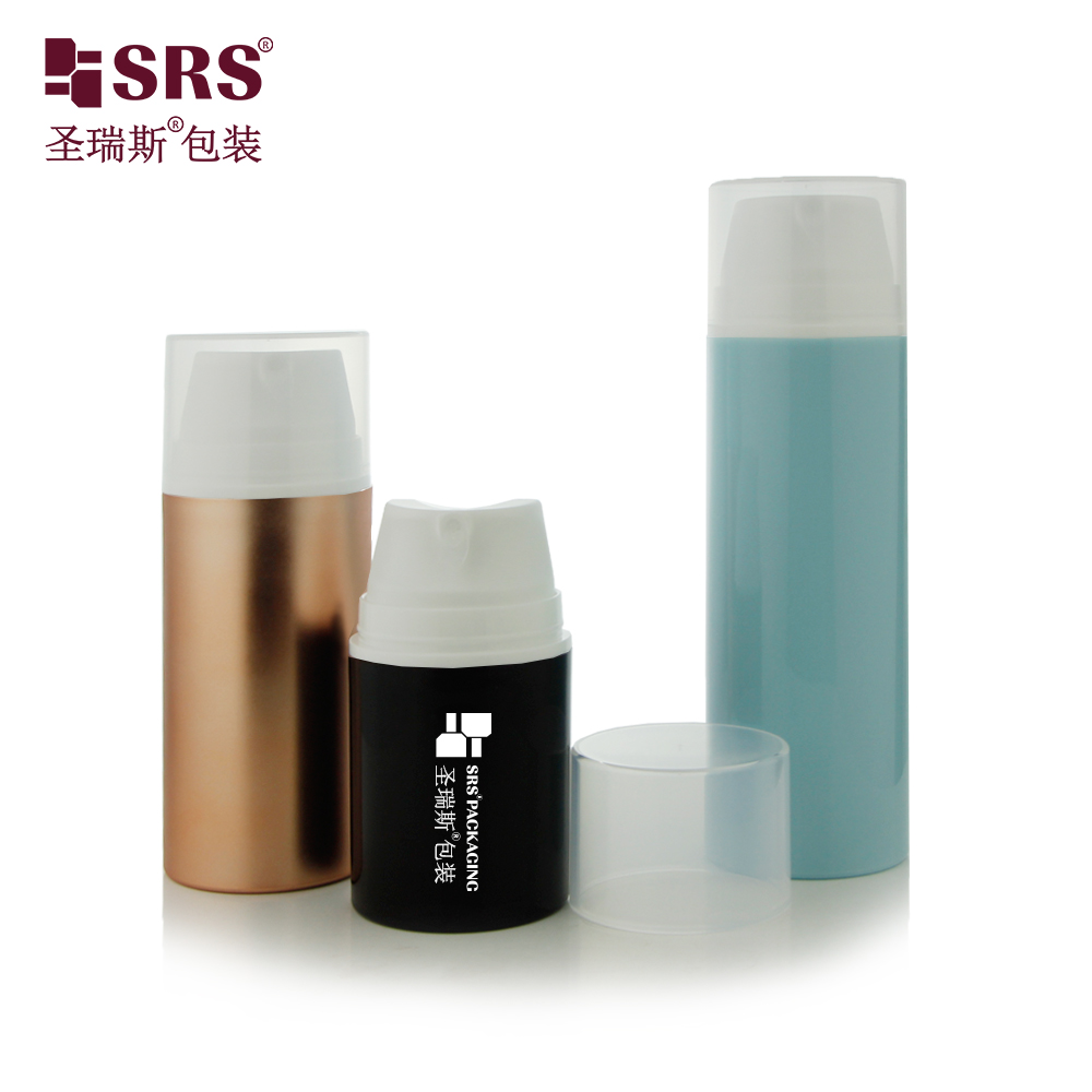 PP Airless Pump Bottle Cream Bottle 30ml 50ml 80ml 100ml 120ml 150ml 200ml Custom Skin Care Lotion Bottle