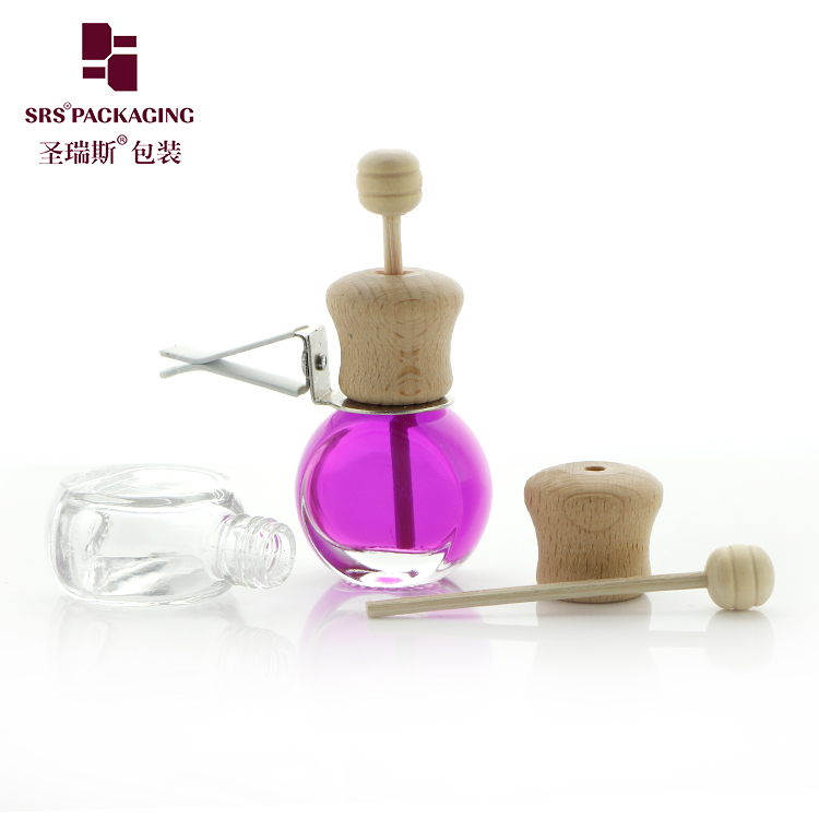 Car Air Freshener Vent Clip Auto Perfume Diffuser Bottle Aromatherapy Fragrance Car glass diffuser bottle