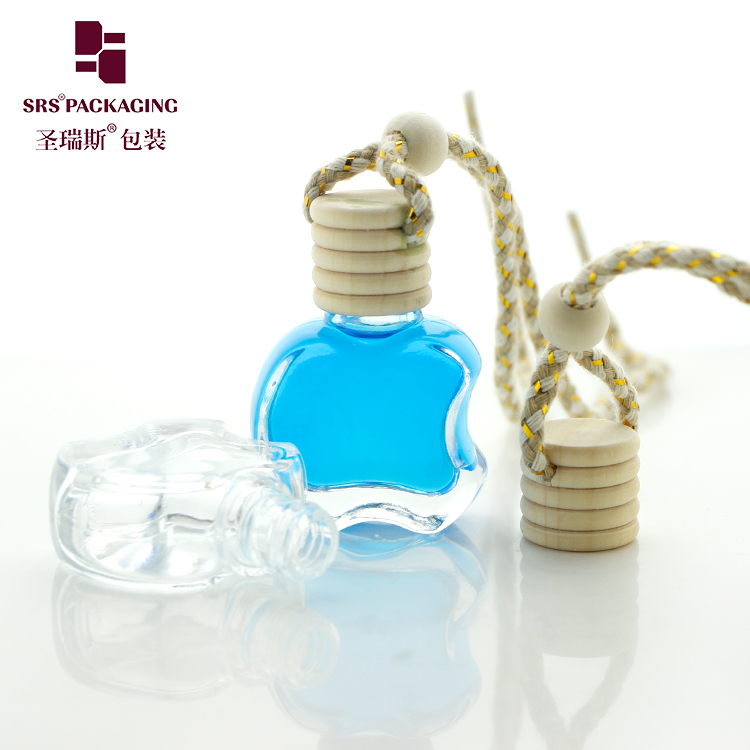 Wholesale Empty Car Perfume Diffuser Bottle 10ml Glass Perfume Hanging Car Air Freshener Bottle