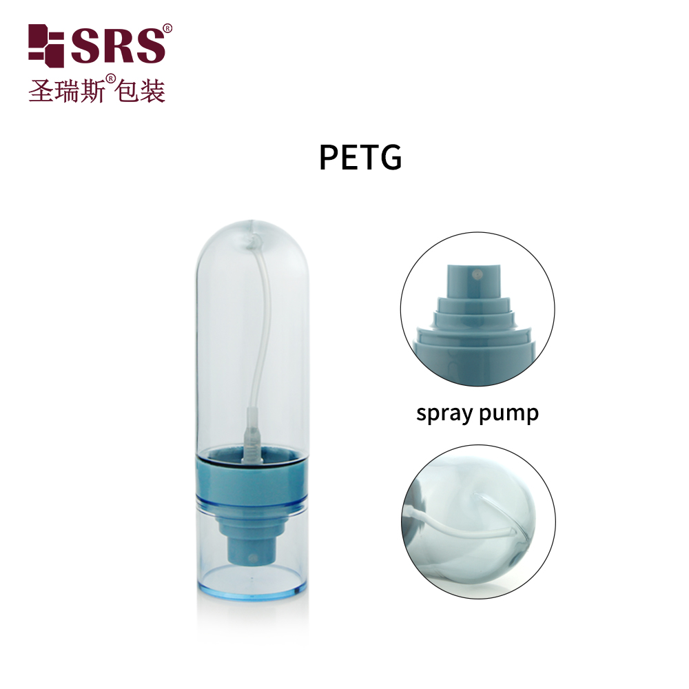 Hot Sale New Product Transparent Custom 30ml 50ml 60ml 80ml 100ml PETG Sprayer Pump Bottle