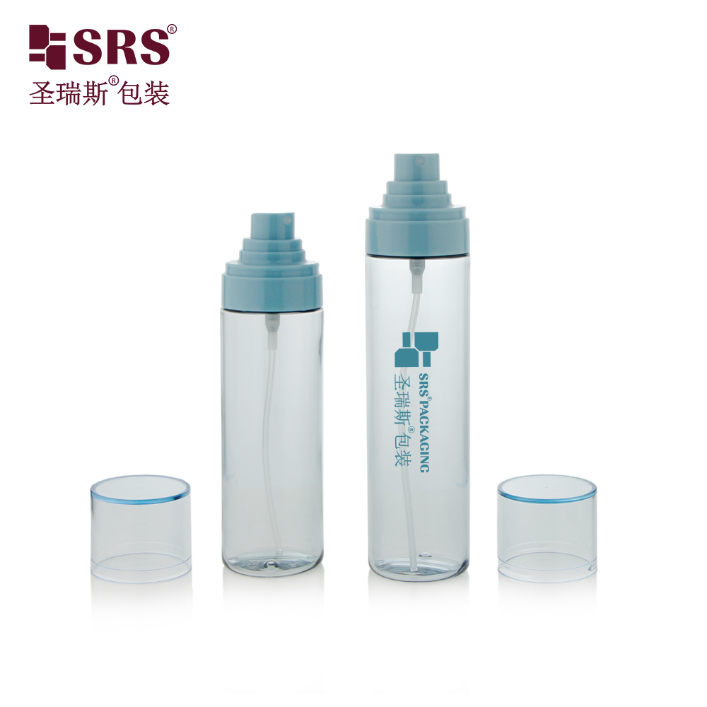 Thick Wall Biodegradable Unique Cosmetic PETG Plastic Toner Bottles Lotion Mist Sprayer Bottle