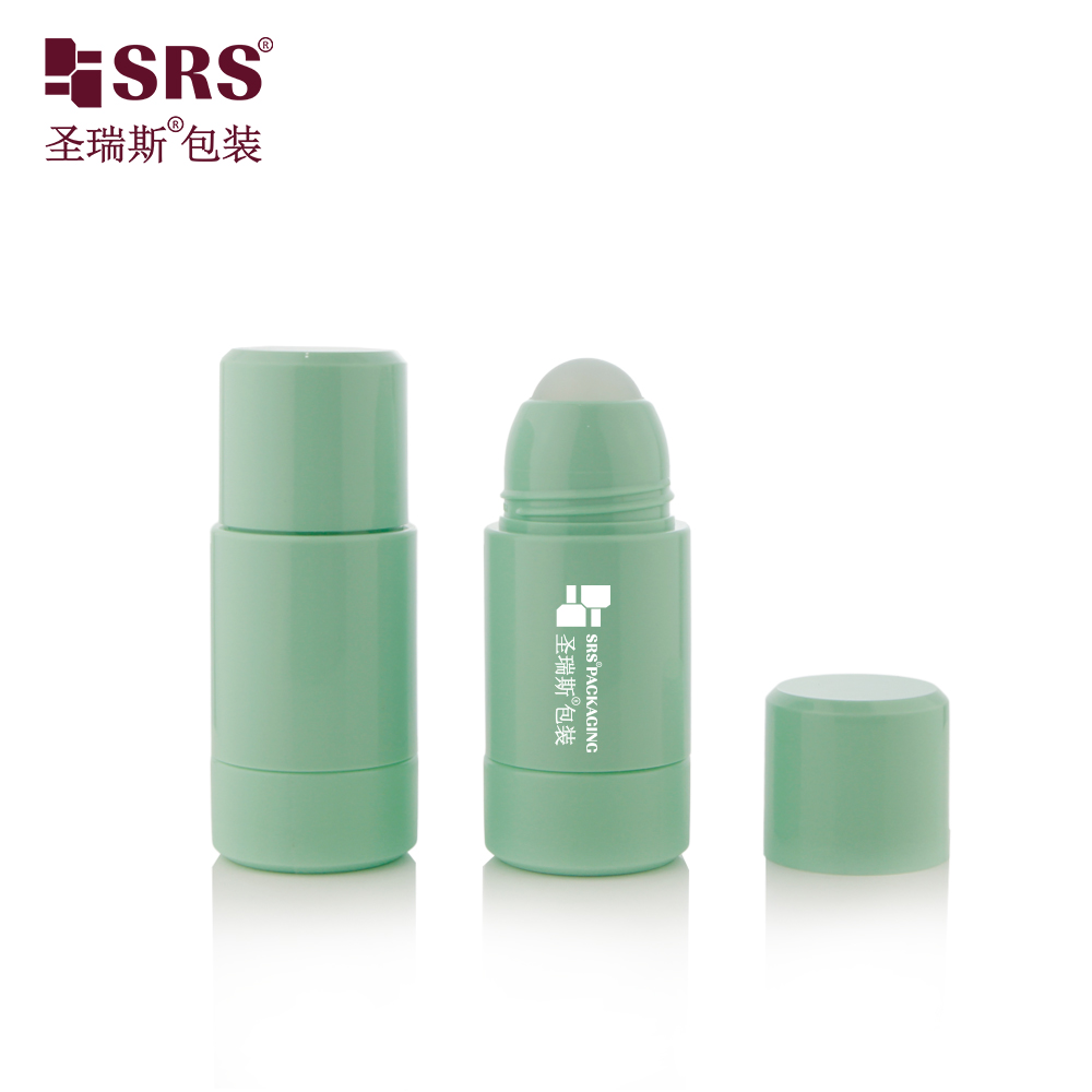 75ml Replaceable Eco-friendly Recycled PCR PP Anti-Itch Liquid Gel Roll On Plastic Bottle 50ml