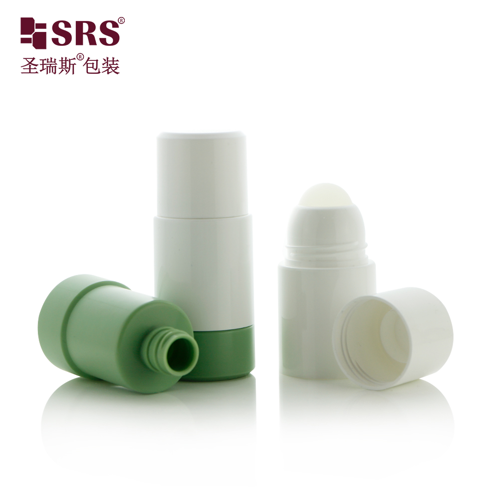 75ml Replaceable Eco-friendly Recycled PCR PP Anti-Itch Liquid Gel Roll On Plastic Bottle 50ml