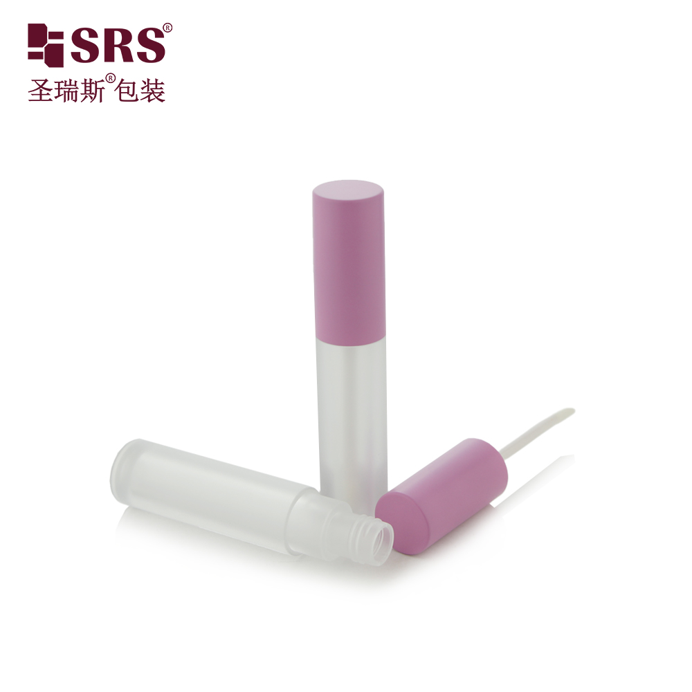 3.5ml Custom Color Lip Gloss Tube Make Up Packaging Empty Lip Gloss Container With Brush