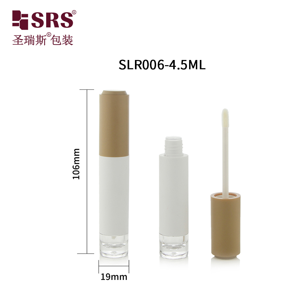 4.5ml Cute Empty Lip Gloss Tube Makeup Packaging Wholesale Lipstick Tube Clear Lip Glaze Container