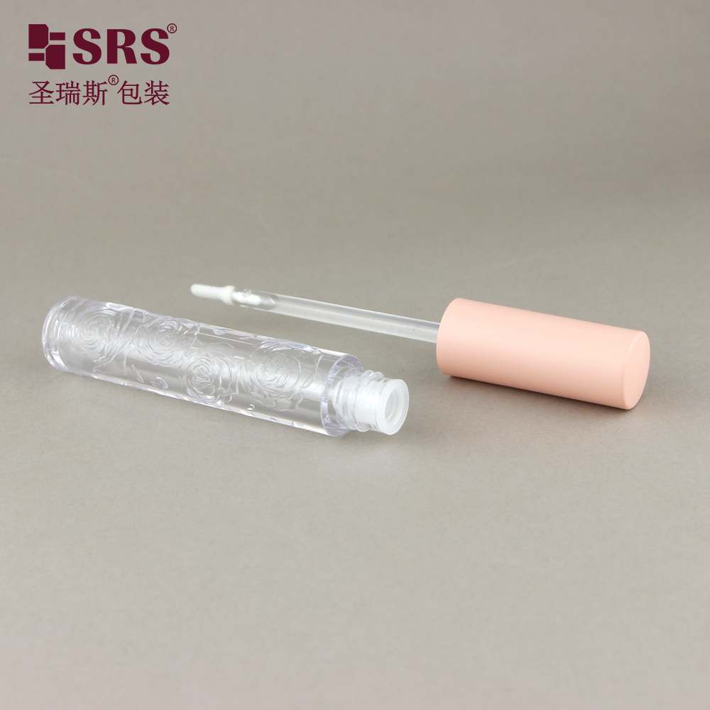 Empty 3.5ml Gloss Tube With Applicator Lip Gloss Squeeze Tubes Lipgloss Packaging