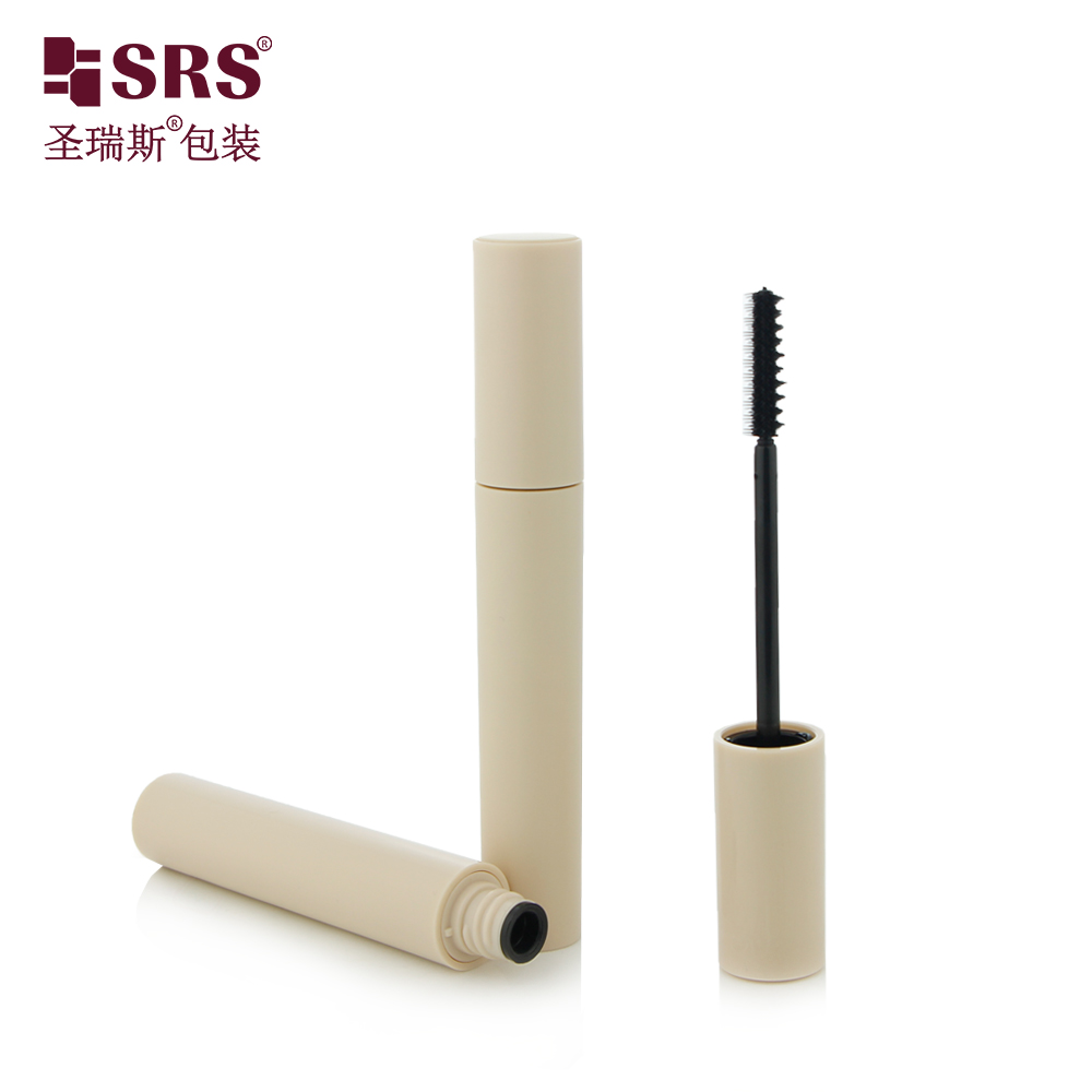 Empty 7ml Cosmetic Matte PETG Eyelash Container Mascara Tube With Brush