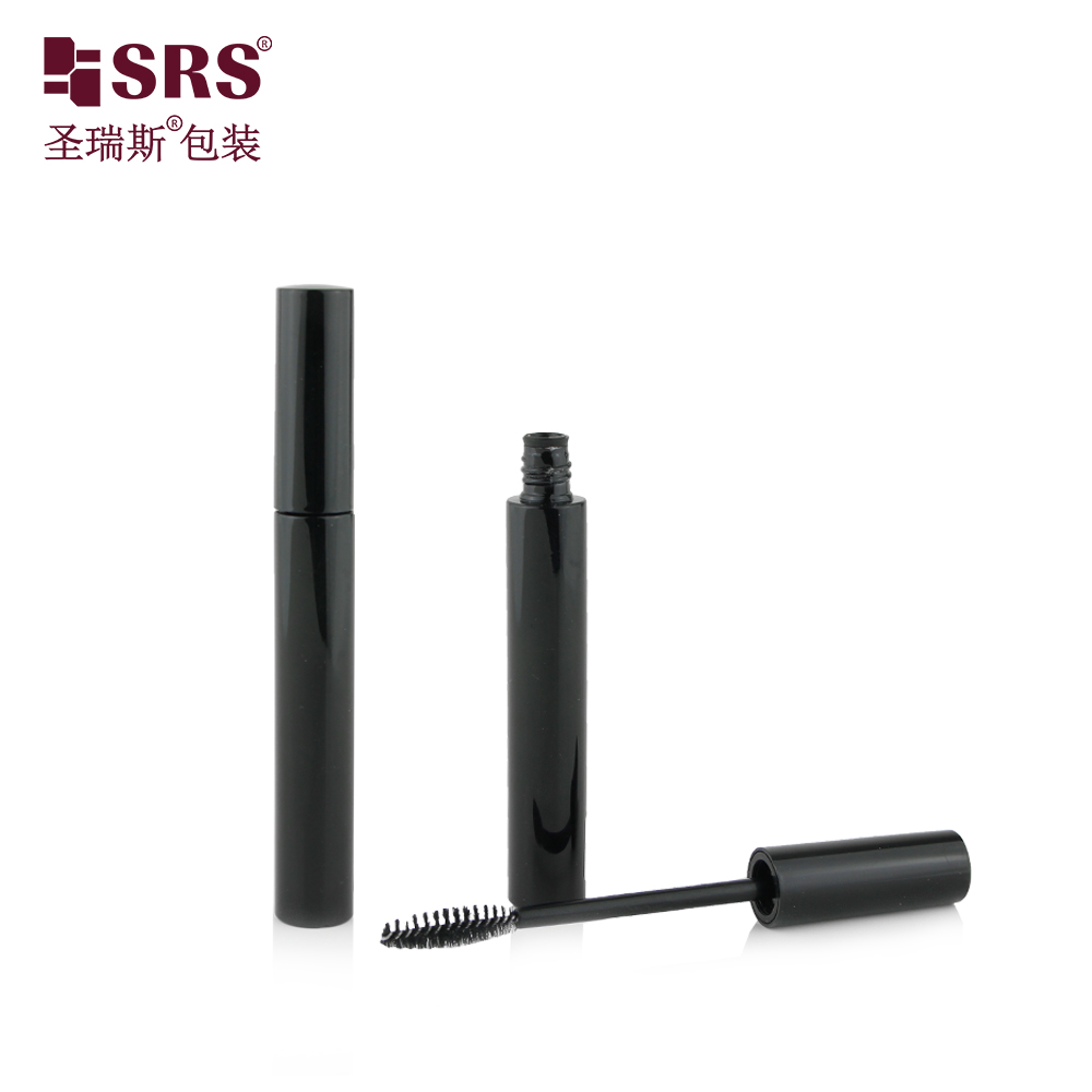 Long 10ml black makeup bottle brush mascara bottle tubes