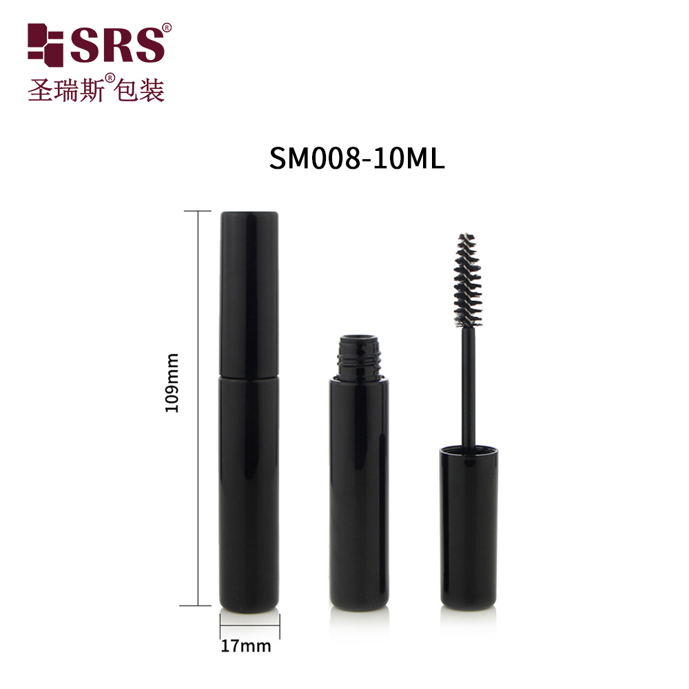 High Quality Private Label Empty Wand Eyelash Cream Container Mascara Tube Vide 10ml With Green Brush