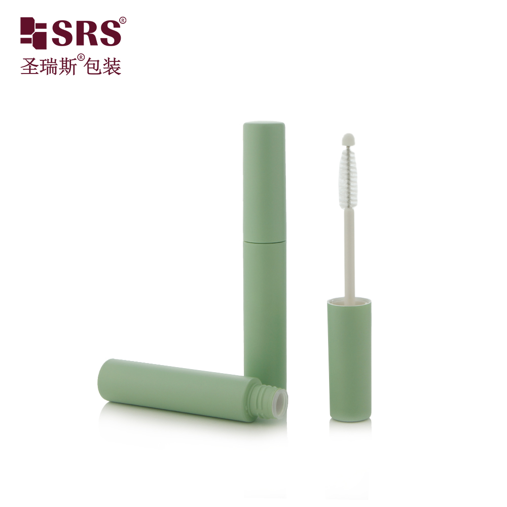 High Quality Private Label Empty Wand Eyelash Cream Container Mascara Tube Vide 10ml With Green Brush