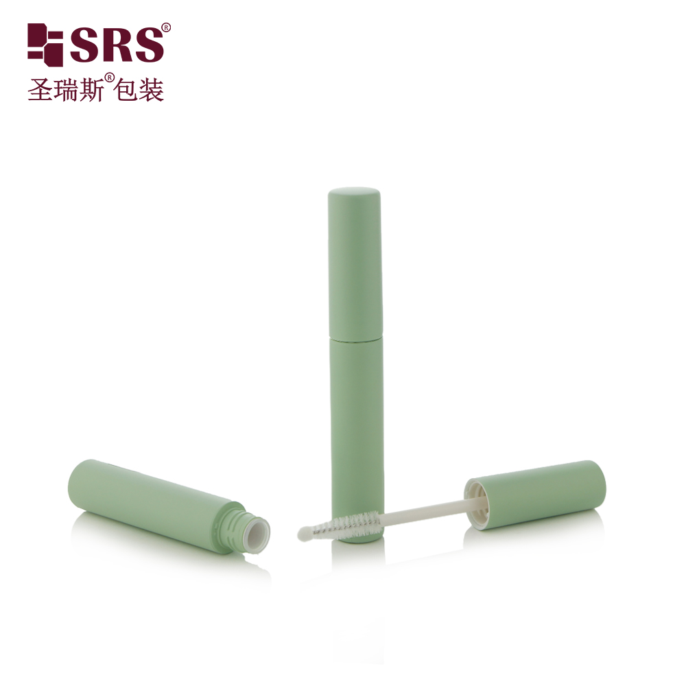 High Quality Private Label Empty Wand Eyelash Cream Container Mascara Tube Vide 10ml With Green Brush