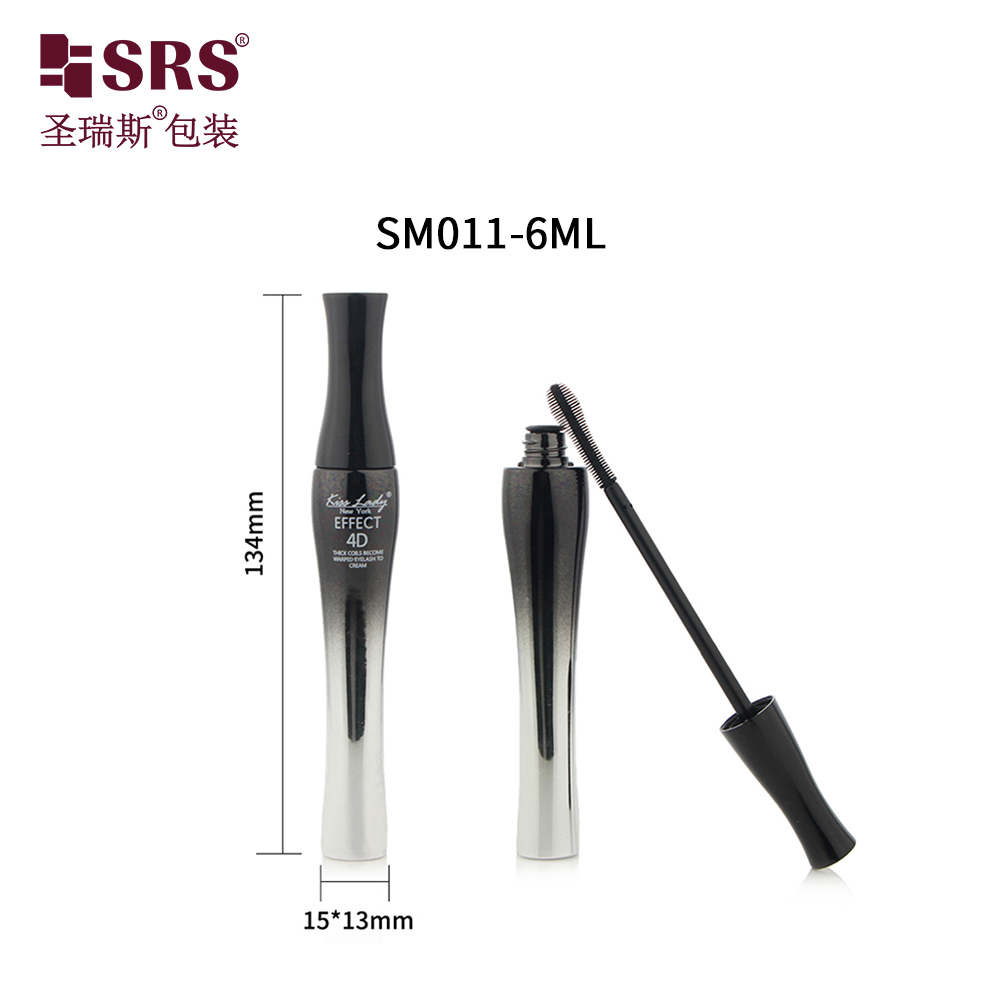 Exquisite makeup Vase Shape Luxury Containers Empty Customized Logo Empty Mascara Tube Customised