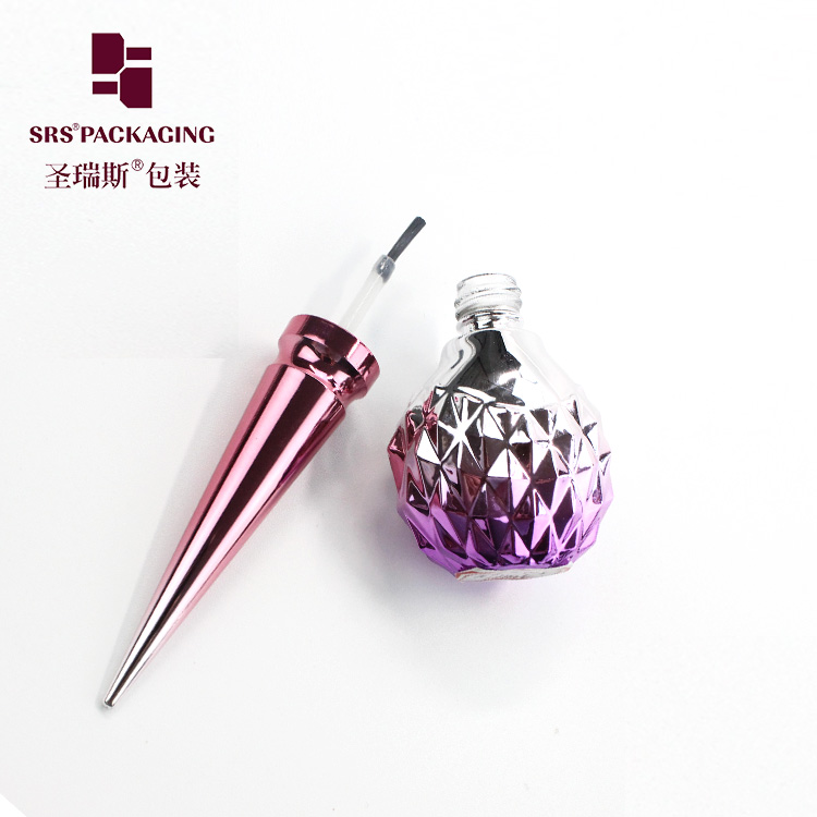 Wholesale Customized Empty 13ml Nail Polish Glass Bottles With Brush Gel Polish Bottle