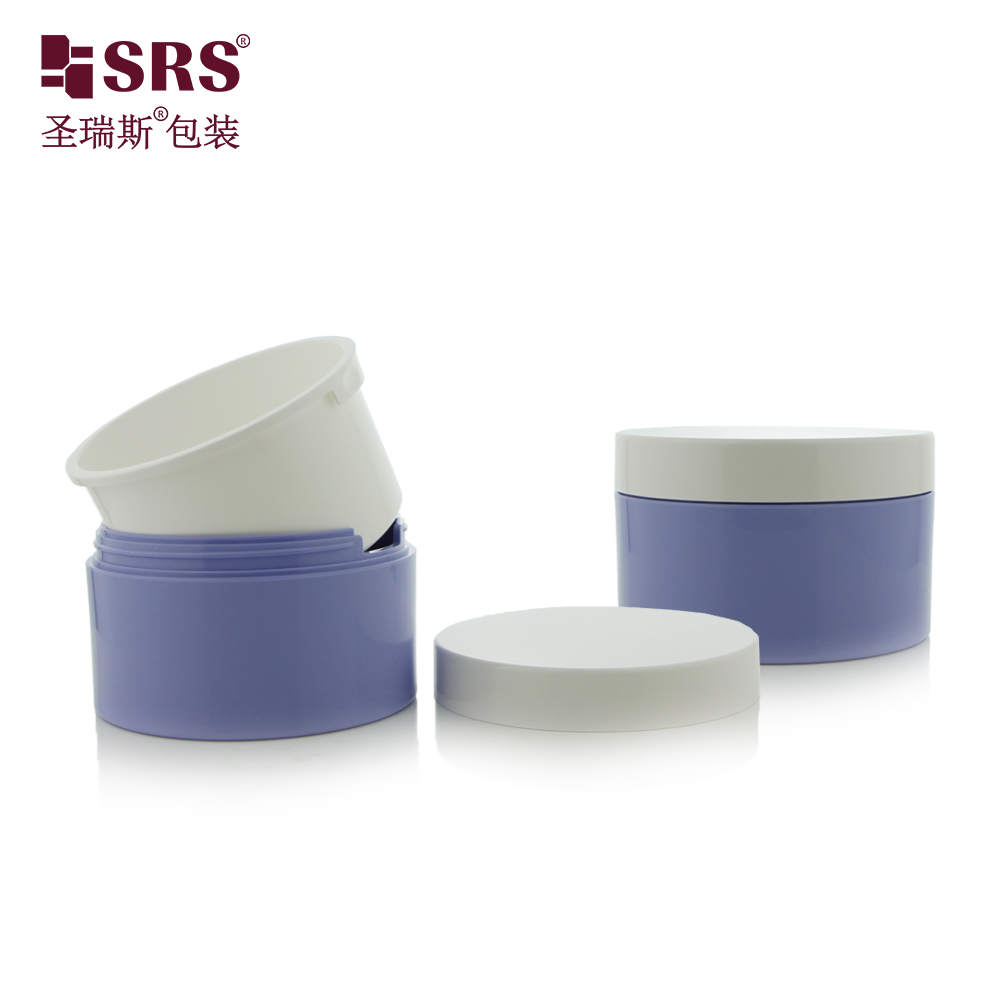 Plastic Cosmetic Replaceable Acrylic Cream Jar 50ml 100ml 240ml Inner Replaced jar Packaging