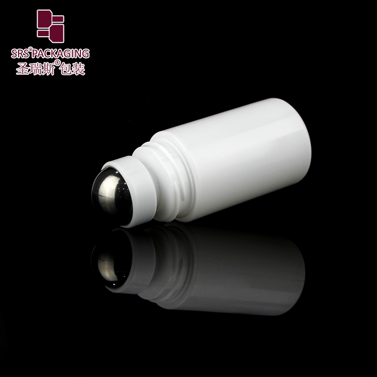 60ml 2 oz Plastic PP PCR Recycled Roller Ball Gel Bottle No Leakage Roll On Deodorant Packaging