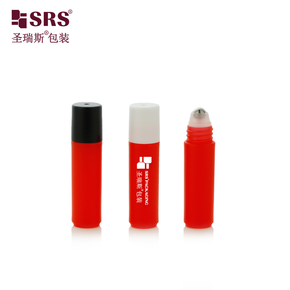 Factory Direct Sale 2ml Mini Travel Roll On Bottle Skin Care Serum PP Plastic Massage Bottle With Steel Roller Ball