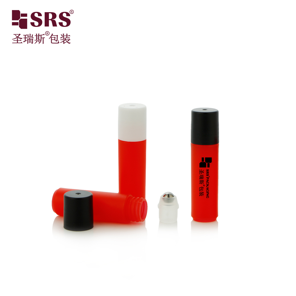 Factory Direct Sale 2ml Mini Travel Roll On Bottle Skin Care Serum PP Plastic Massage Bottle With Steel Roller Ball