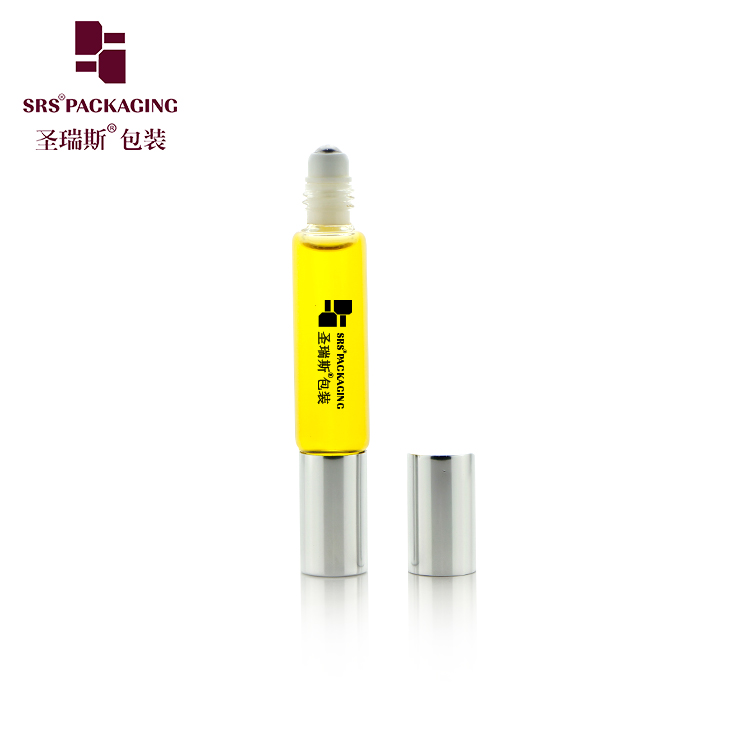 No Leakage 10ml 12ml Double Ended Roll On Glass Bottle For Perfume Essential Oil Anti-itching