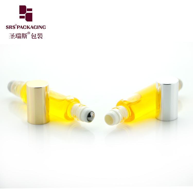 No Leakage 10ml 12ml Double Ended Roll On Glass Bottle For Perfume Essential Oil Anti-itching