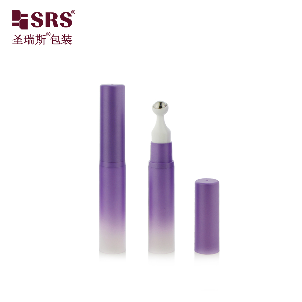 Factory OEM 5ml 10ml 12ml 15ml Empty Press Airless Pump Bottle Face Eye Serum Roll On Bottle