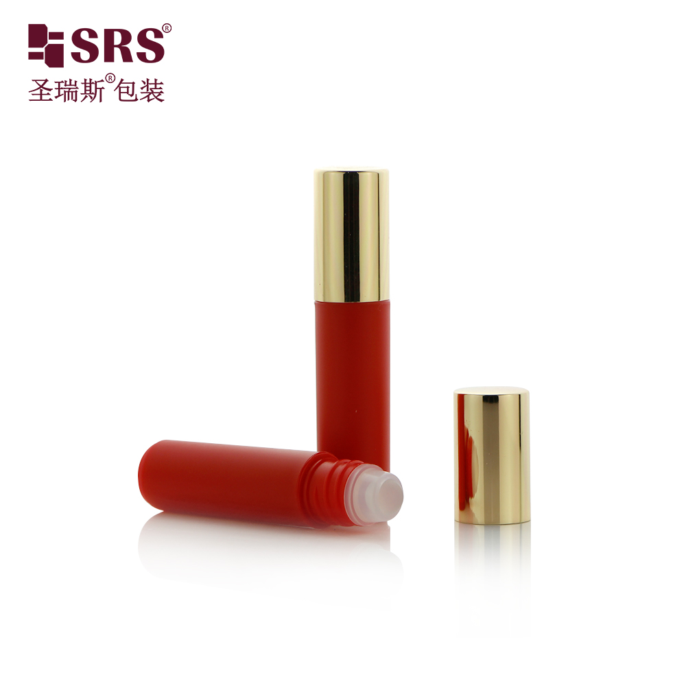 Color Custom 5ml plastic roll on bottle for eye care roller massage product