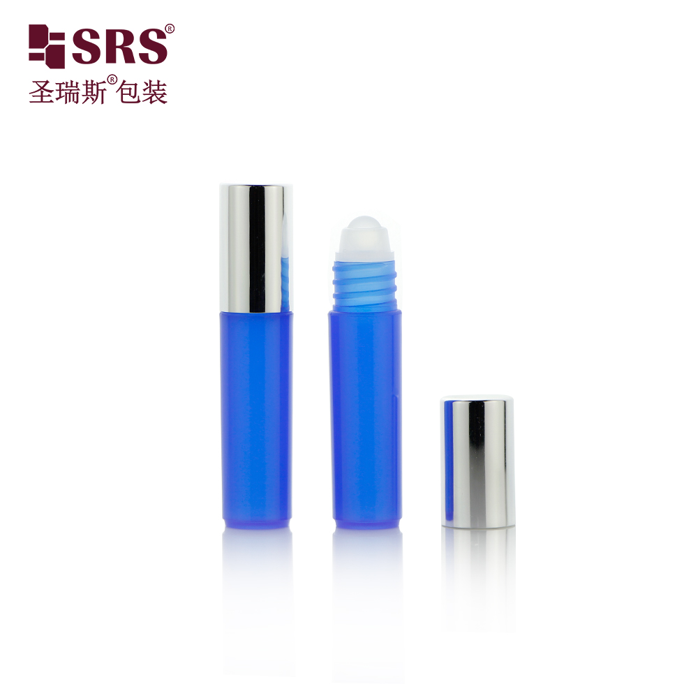 Color Custom 5ml plastic roll on bottle for eye care roller massage product