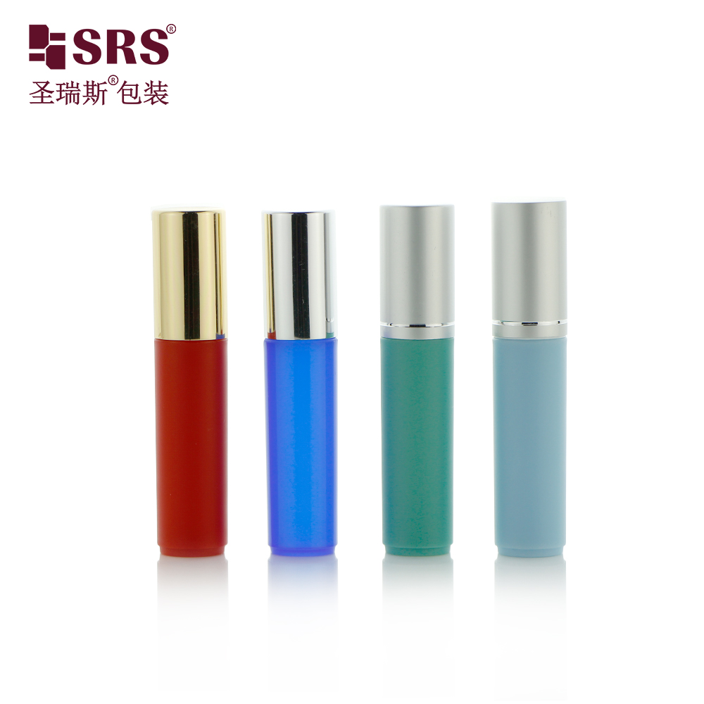 Color Custom 5ml plastic roll on bottle for eye care roller massage product