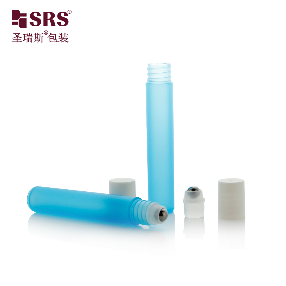 PP PCR Roll On Bottle New Arrival Translucent 8ML With Steel Ball For Eye Serum